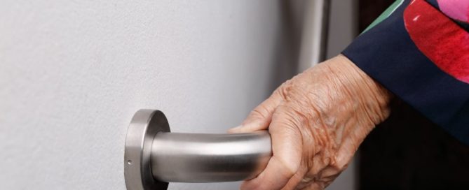 Grab rails are a great safety measure to add to your senior loved one's home.