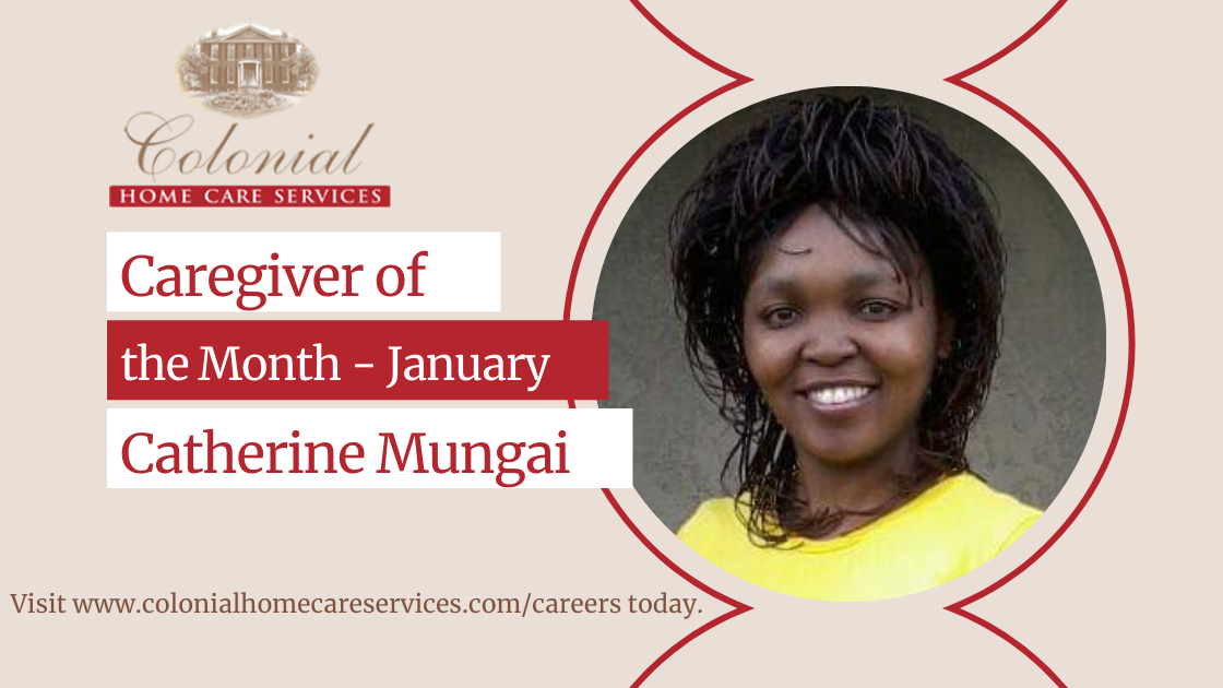 Caregiver of the Month - January 2022 - Catherine Mungai