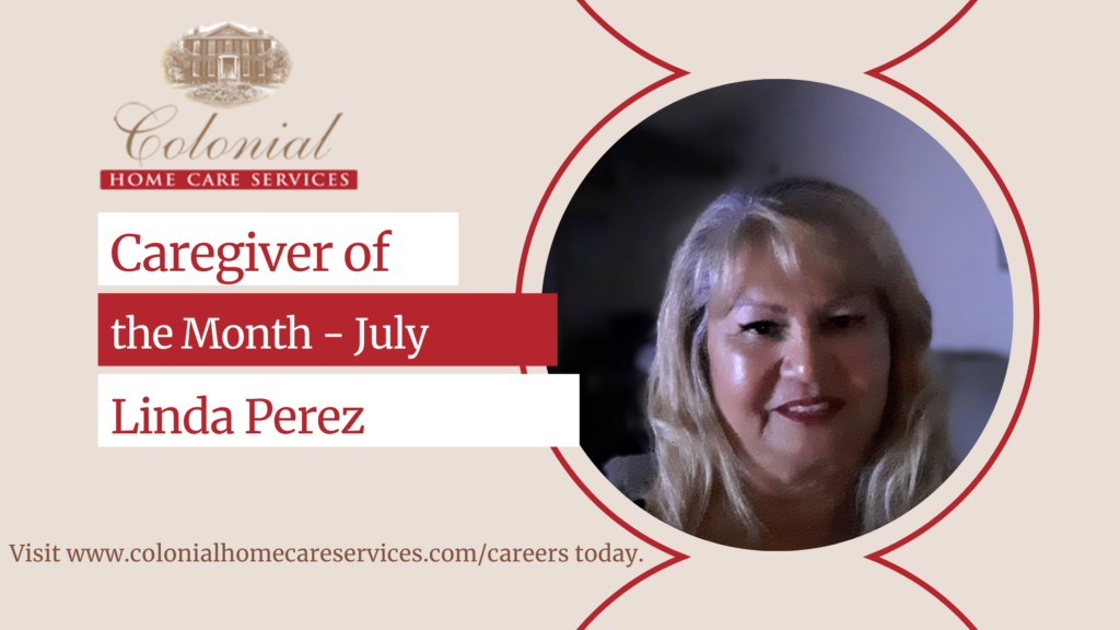 caregiver of the month July
