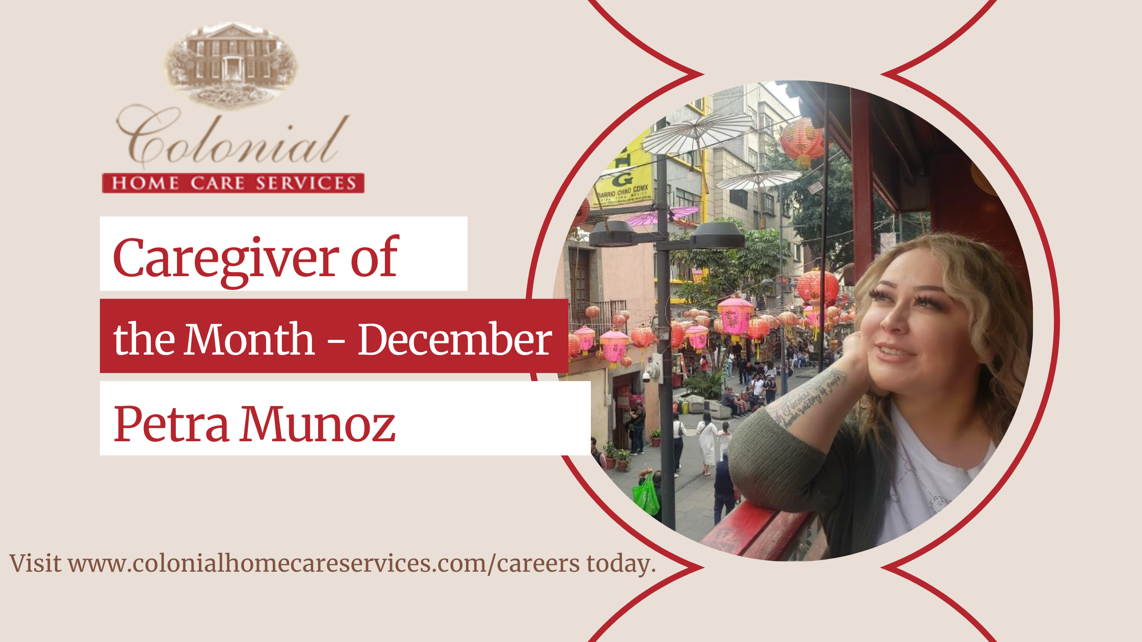 Caregiver of the month - Dec