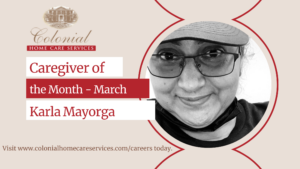 Caregiver of the month -March