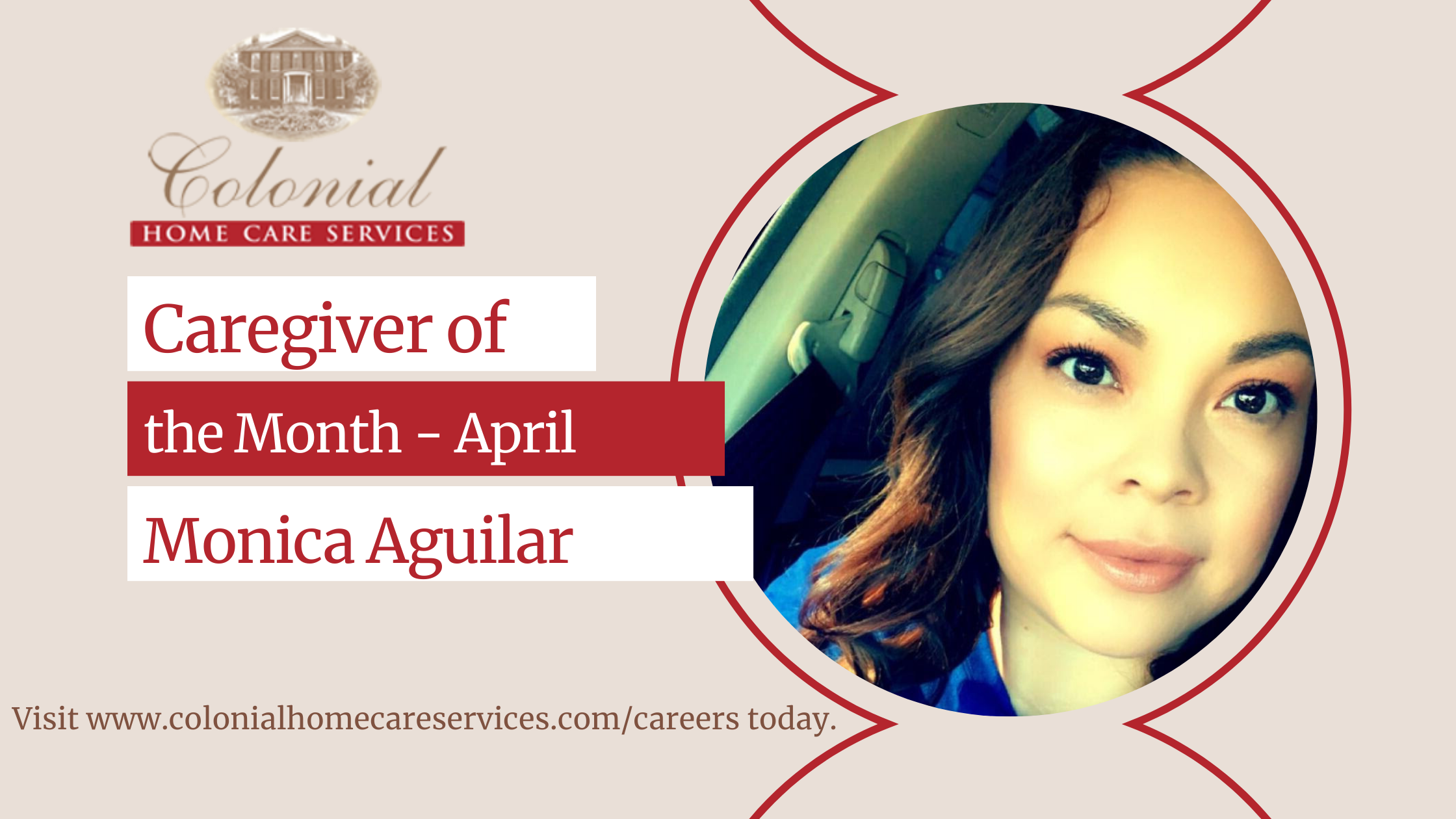 Caregiver of the Month - April 2023 - Monica Aguilar